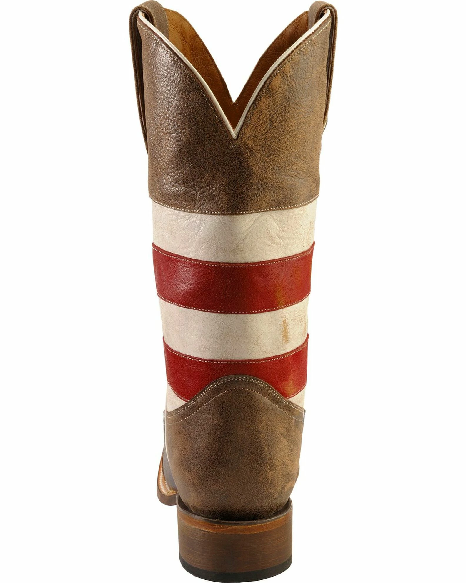 Roper American Flag Cowboy Boots - Square Toe For Men's Blue 9 Roper American Flag Cowboy Boots - Square Toe For Men's Blue - Image 7