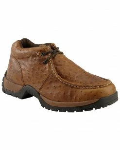 Roper Men's Ostrich Print Chukka Casual Boots Brown 17 Roper Men's Ostrich Print Chukka Casual Boots Brown -Roper Shop 038825 41 P1 1