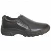 Roper Performance Smooth Leather Slip-On Shoes - Round Toe For Men's Black 2 Roper Performance Smooth Leather Slip-On Shoes - Round Toe For Men's Black -Roper Shop 038888 89 P1