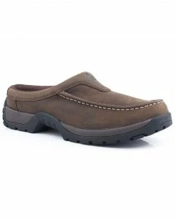 Roper Performance Lite Open Back Slip-On Casual Shoes For Men's Tan