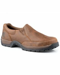 Roper Men's Performance Slip-On Casual Shoes Brown