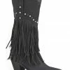 Roper Women's Fringe Western Boots Black -Roper Shop 0451B7 89 P1