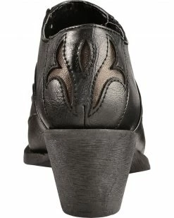 Roper Women's Ankle Western Boots Black -Roper Shop 0453V5 89 BK