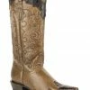 Roper Women's Faux Sea Turtle Wingtip Cowgirl Boots - Snip Toe Brown 2 Roper Women's Faux Sea Turtle Wingtip Cowgirl Boots - Snip Toe Brown -Roper Shop 0454P1 41 P1