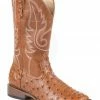 Roper Faux Ostrich Leather Cowgirl Boots - Square Toe For Women's 1 Roper Faux Ostrich Leather Cowgirl Boots - Square Toe For Women's -Roper Shop 0454W7 22 P1