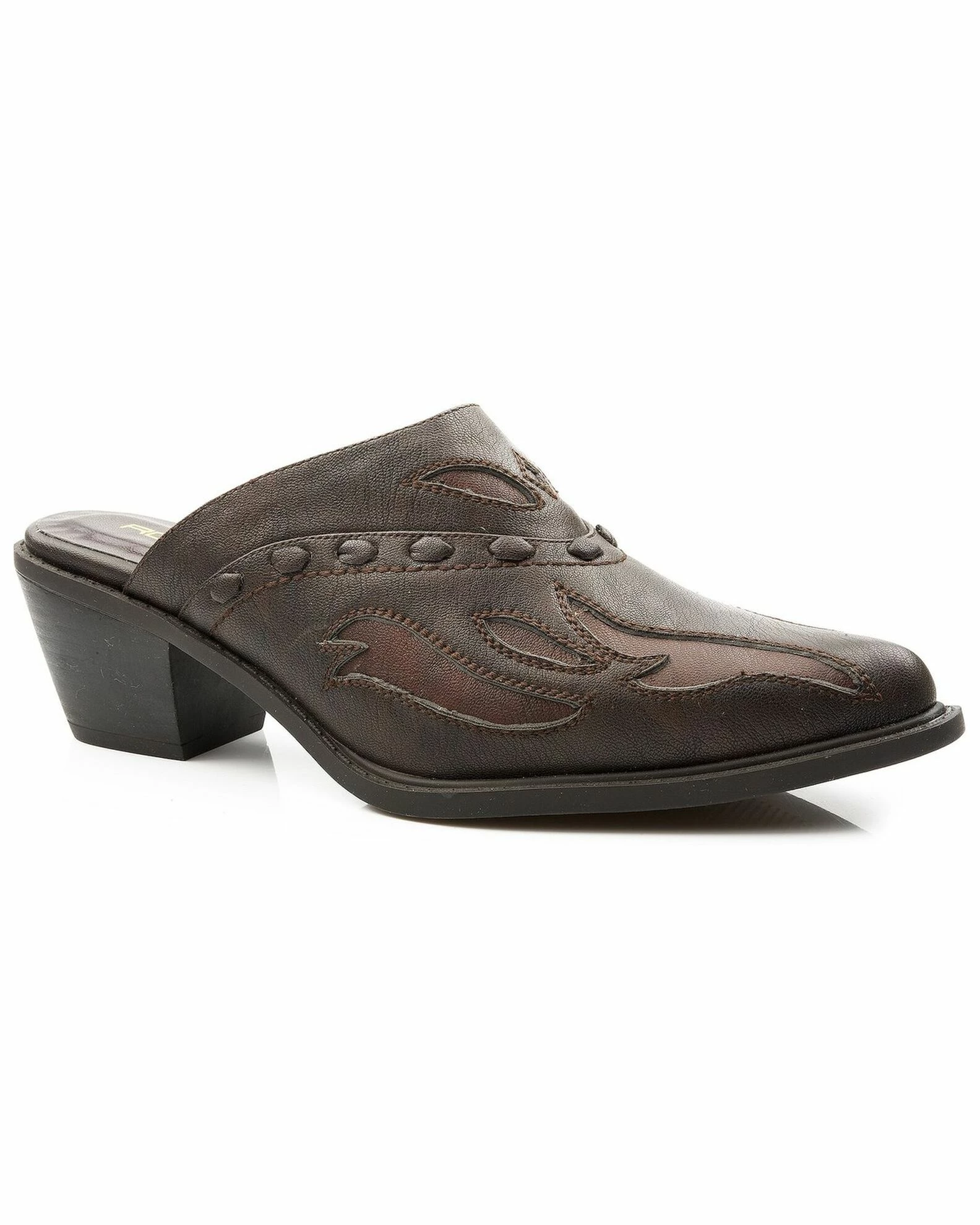 Roper Women's Western Mules Brown 3 Roper Women's Western Mules Brown