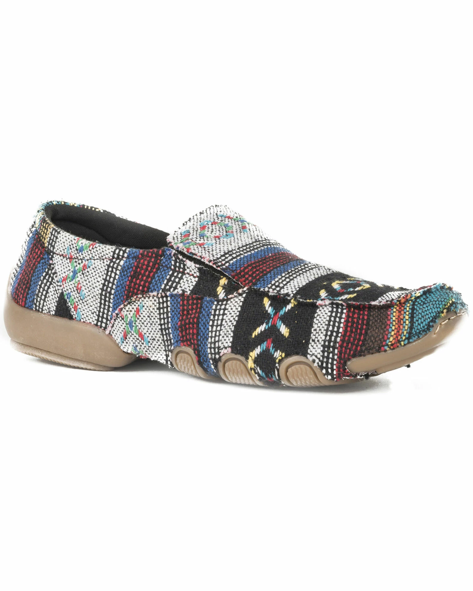 Roper Women's Multi Color Southwest Liza Driving Mocs 3 Roper Women's Multi Color Southwest Liza Driving Mocs