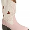 Roper Kid's Light Up Floral Western Boots For Girls' Pink 1 Roper Kid's Light Up Floral Western Boots For Girls' Pink -Roper Shop 053734 63 P1