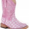 Roper Infant Glitter Western Boots For Toddler-Girls' Pink 1 Roper Infant Glitter Western Boots For Toddler-Girls' Pink -Roper Shop 053847 63 P1