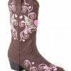 Roper Infant's Winged Heart Western Boots For Toddler-Girls' Brown 1 Roper Infant's Winged Heart Western Boots For Toddler-Girls' Brown -Roper Shop 053914 41 P1