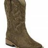 Roper Boys' Scout Embroidered Western Boots Tan 1 Roper Boys' Scout Embroidered Western Boots Tan -Roper Shop 053F79 22 P1