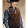 Roper Men's Suede Leather Vest Brown -Roper Shop 082C86 41 P1