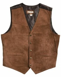 Roper Men's Suede Buckle Tie Vest Brown 17 Roper Men's Suede Buckle Tie Vest Brown -Roper Shop 082C89 41 P1 1