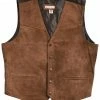Roper Men's Suede Buckle Tie Vest Brown 1 Roper Men's Suede Buckle Tie Vest Brown -Roper Shop 082C89 41 P1