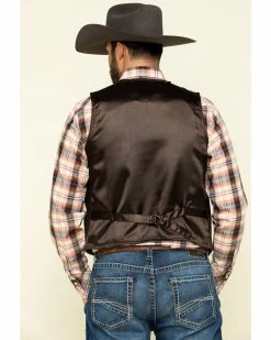 Roper Men's Suede Buckle Tie Vest Brown 12 Roper Men's Suede Buckle Tie Vest Brown -Roper Shop 082C89 7010 P2