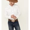 Roper Men's Amarillo Collection Solid Long Sleeve Western Shirt Red -Roper Shop 0924J8 01 P1