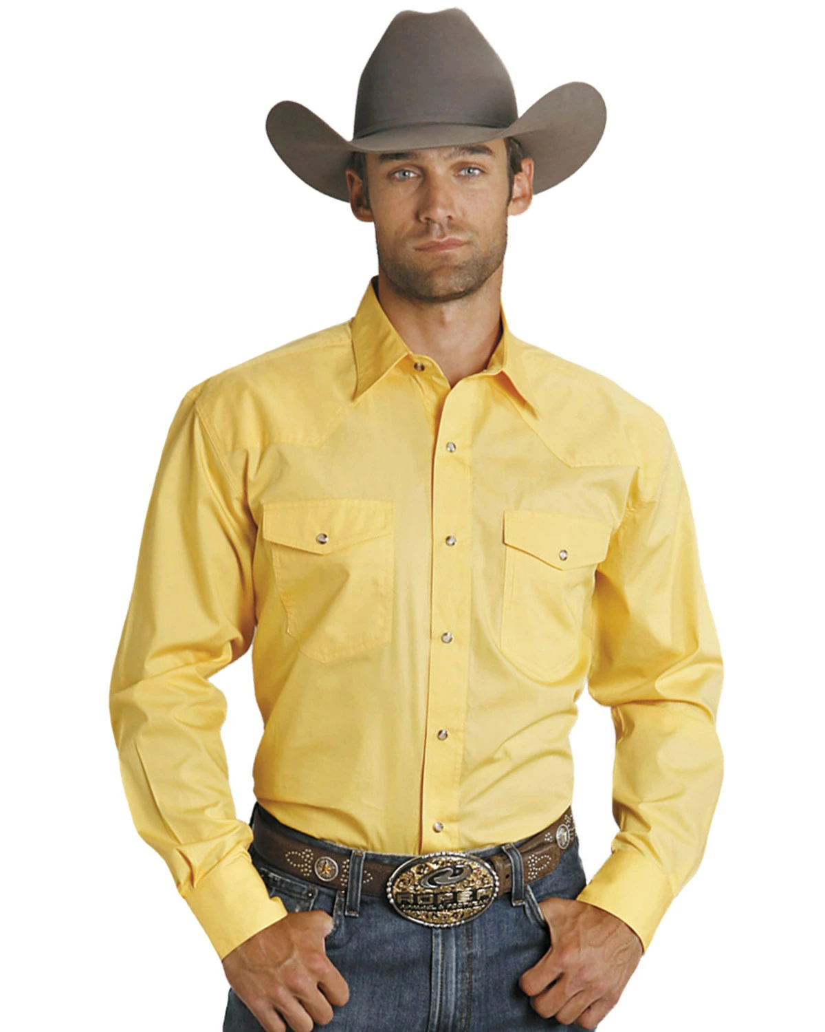 Roper Men's Amarillo Collection Solid Long Sleeve Western Shirt Red 9 Roper Men's Amarillo Collection Solid Long Sleeve Western Shirt Red - Image 8