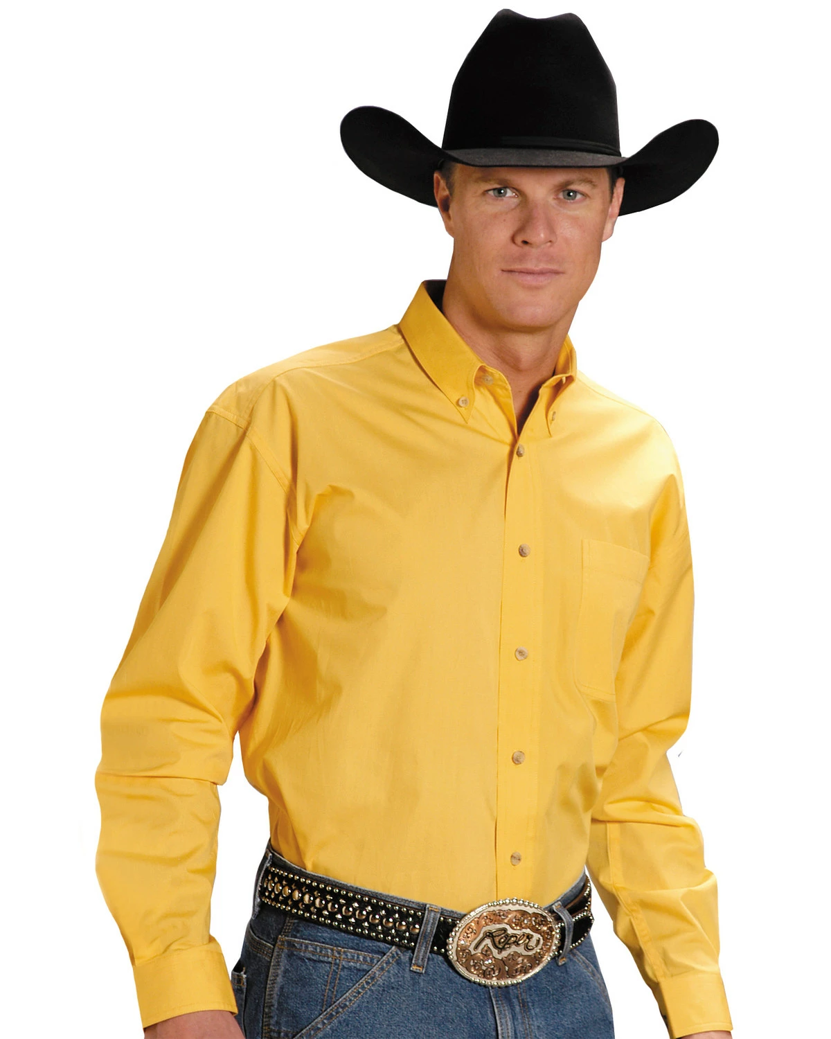 Roper Amarillo Collection Men's Shirt Khaki 5 Roper Amarillo Collection Men's Shirt Khaki - Image 3