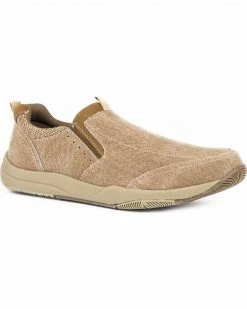 Roper Men's Speed Tan Canvas Swifter Sole Shoes - Round Toe