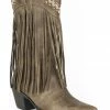 Roper Women's Brown Fringe Faux Leather Western Boots - Pointed Toe  -Roper Shop 2000224484 200 P1