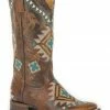 Roper Women's Tan Mai Western Boots - Square Toe 1 Roper Women's Tan Mai Western Boots - Square Toe -Roper Shop 2000224589 280 P1