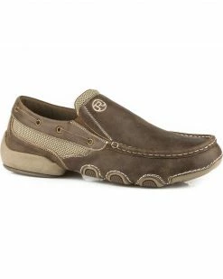 Roper Men's Tan Driving Moc Boat Shoes