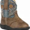 Roper Infant Boys' Daniel Distressed Saddle Vamp Cowbabies Boots - Round Toe For Infant-Boys' Brown 2 Roper Infant Boys' Daniel Distressed Saddle Vamp Cowbabies Boots - Round Toe For Infant-Boys' Brown -Roper Shop 2000230410 200 P1