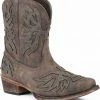 Roper Women's Amelia Eagle Overlay Western Boots - Snip Toe 1 Roper Women's Amelia Eagle Overlay Western Boots - Snip Toe -Roper Shop 2000230950 200 P1