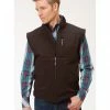 Roper Men's Concealed Carry Softshell Vest Black -Roper Shop 2000232087 001 P1