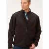 Roper Men's Concealed Carry Softshell Jacket Black -Roper Shop 2000235181 001 P1