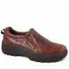 Roper Men's Embossed Croc Slip-On Shoes Brown -Roper Shop 2000253132 200 P1