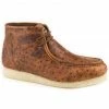 Roper Men's Cognac Gum Sticker Ostrich Print Chukka Shoes Tan 2 Roper Men's Cognac Gum Sticker Ostrich Print Chukka Shoes Tan -Roper Shop 2000253980 280 P1