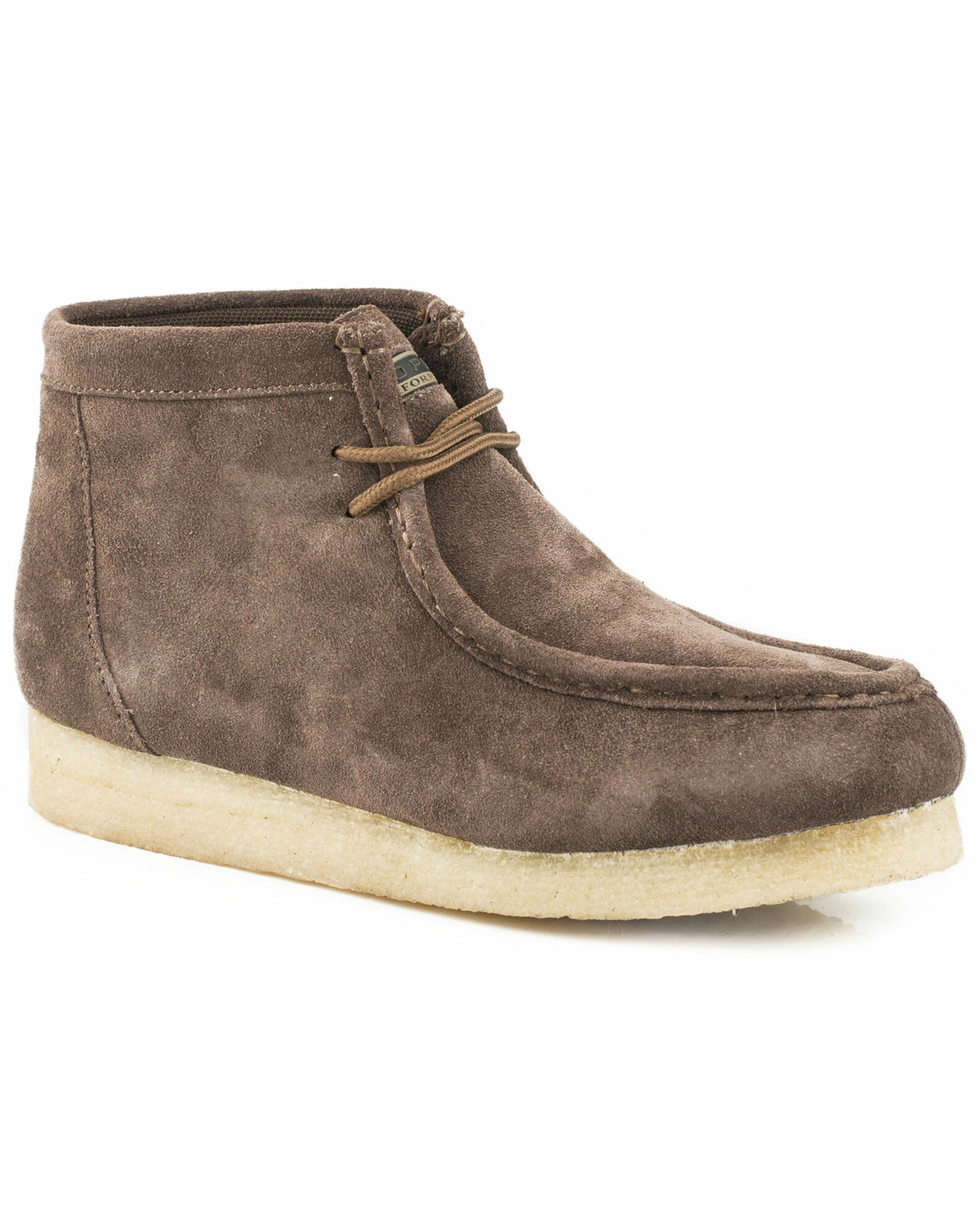 Roper Women's Performance Gum Sole Chukka Shoes - Moc Toe Brown 3 Roper Women's Performance Gum Sole Chukka Shoes - Moc Toe Brown