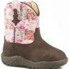 Roper Infant Girls' Floral Shine Sequin Cowbabies Boots - Round Toe For Infant-Girls' Brown 1 Roper Infant Girls' Floral Shine Sequin Cowbabies Boots - Round Toe For Infant-Girls' Brown -Roper Shop 2000254069 200 P1