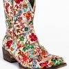 Roper Women's Ingrid Floral Western Booties - Snip Toe 2 Roper Women's Ingrid Floral Western Booties - Snip Toe -Roper Shop 2000279295 900 P1