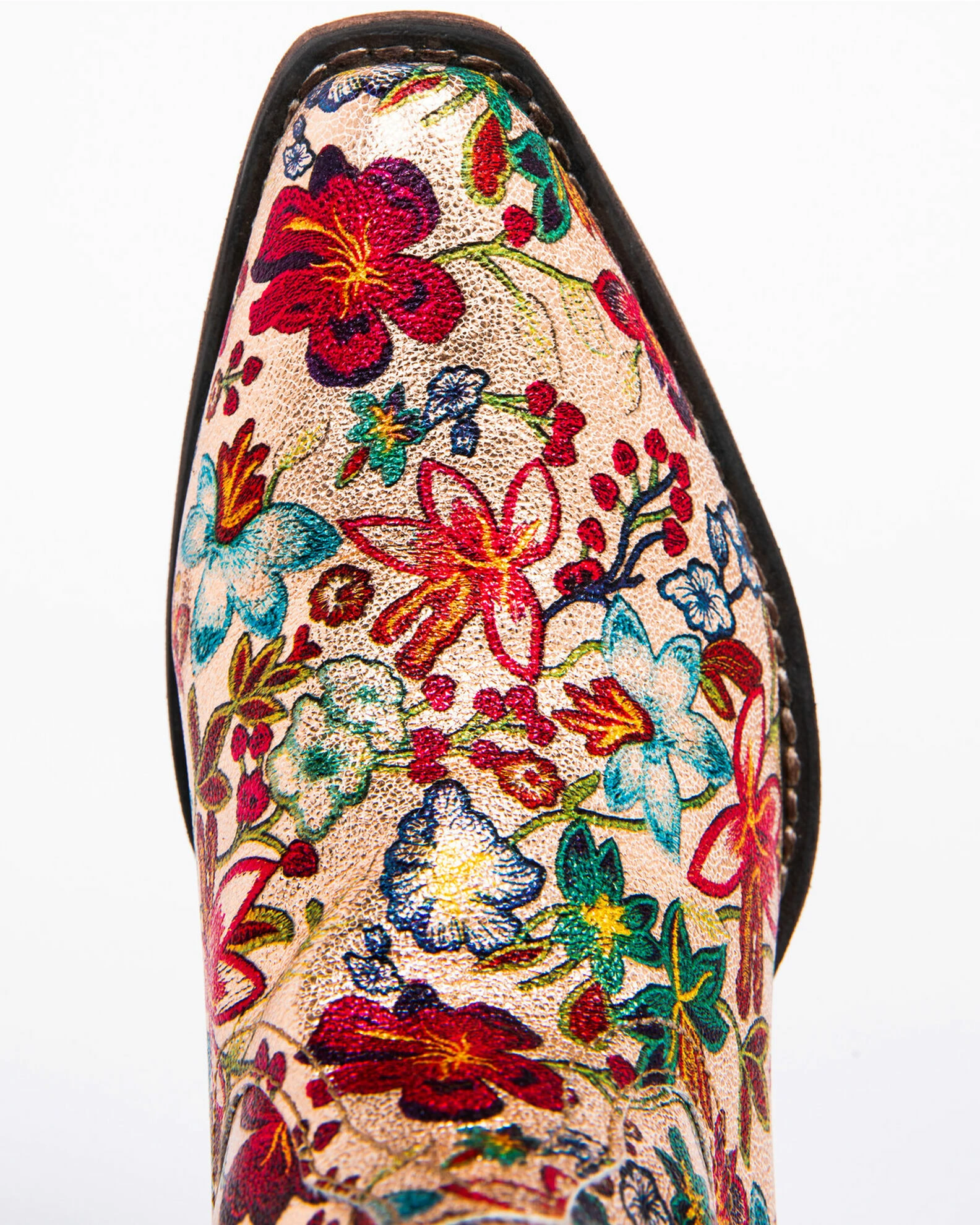 Roper Women's Ingrid Floral Western Booties - Snip Toe 8 Roper Women's Ingrid Floral Western Booties - Snip Toe - Image 6