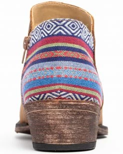 Roper Women's Serape Heel Fashion Booties - Snip Toe 13 Roper Women's Serape Heel Fashion Booties - Snip Toe -Roper Shop 2000280430 200 P5