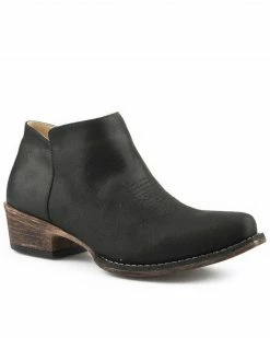 Roper Women's Vintage Black Fashion Booties - Snip Toe