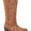 Roper Women's All Over Embroidery Western Boots - Round Toe Tan -Roper Shop 2000286524 280 P1