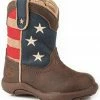 Roper Toddler Boys' American Patriot Western Boots - Round Toe For Toddler-Boys' Brown 2 Roper Toddler Boys' American Patriot Western Boots - Round Toe For Toddler-Boys' Brown -Roper Shop 2000286573 200 P1
