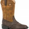 Roper Girls' Daniel Western Boots - Square Toe Brown 2 Roper Girls' Daniel Western Boots - Square Toe Brown -Roper Shop 2000286638 200 P1