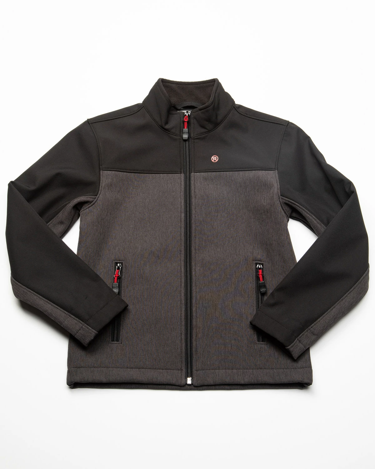 Roper Boys' Hi Tech Fleece Zip Up Jacket Black 6 Roper Boys' Hi Tech Fleece Zip Up Jacket Black - Image 4