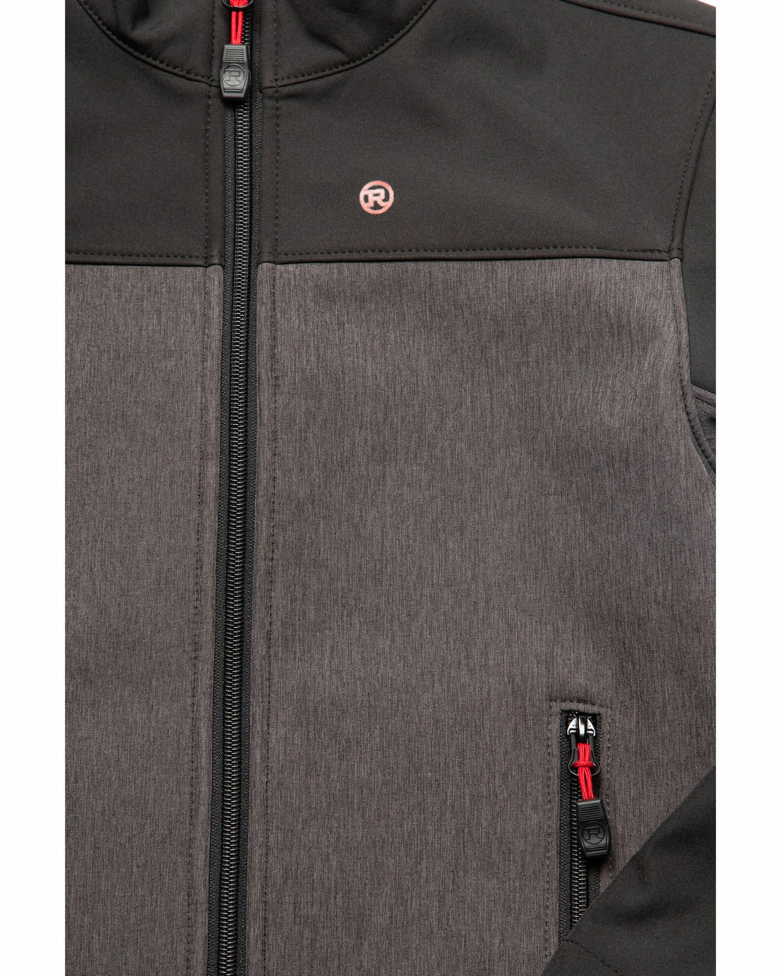 Roper Boys' Hi Tech Fleece Zip Up Jacket Black 4 Roper Boys' Hi Tech Fleece Zip Up Jacket Black - Image 2