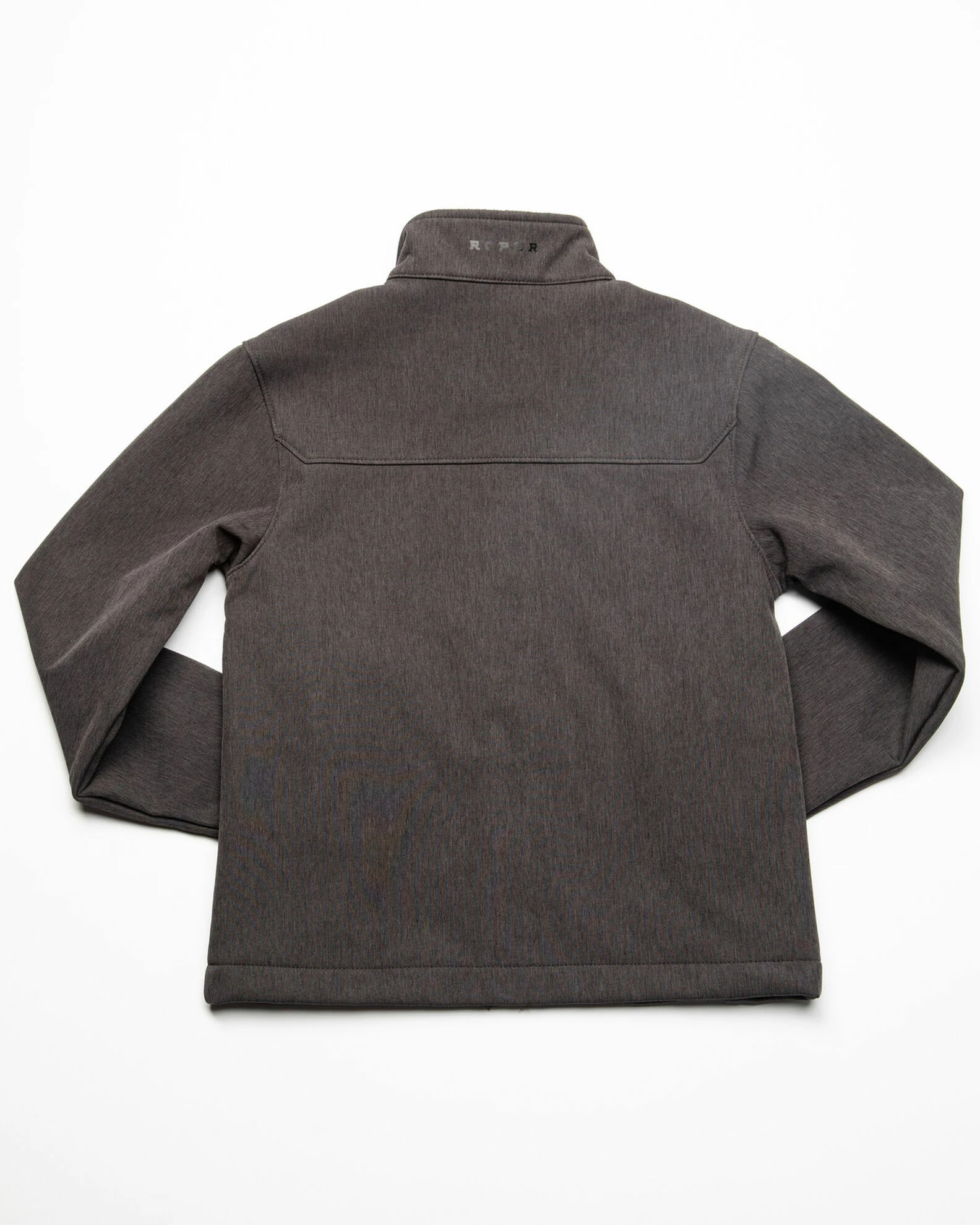 Roper Boys' Hi Tech Contrast Fleece Jacket Grey 5 Roper Boys' Hi Tech Contrast Fleece Jacket Grey - Image 3