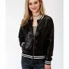 Roper Women's Black Sequin Bomber Jacket 2 Roper Women's Black Sequin Bomber Jacket -Roper Shop 2000287236 001 P1