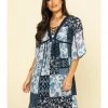 Roper Studio West Women's Patchwork Dress Blue 1 Roper Studio West Women's Patchwork Dress Blue -Roper Shop 2000295402 400 P1