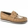 Roper Women's Beige Leather Moccasin Shoes - Moc Toe Tan -Roper Shop 2000309417 280 P1