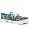 Roper Women's Southwestern Pattern Shoes Blue 2 Roper Women's Southwestern Pattern Shoes Blue -Roper Shop 2000309421 400 P1