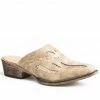 Roper Women's Tan Vintage Whipstitched Mule Shoes - Snip Toe 1 Roper Women's Tan Vintage Whipstitched Mule Shoes - Snip Toe -Roper Shop 2000309429 280 P1