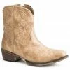 Roper Women's Tan Vintage Western Booties - Snip Toe -Roper Shop 2000309438 280 P1